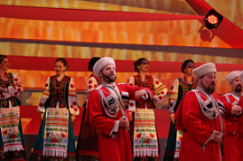 Кубанский казачий хор принял участие в международном детском благотворительном фестивале «Алина»-2024. 